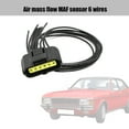 thumbnail image 5 of Anxingo Air Flow MAF Sensor 6 Wire Connector, Replacement for Ford, Replacement Mass Air Flow Sensor Connector, Replaces WPT1091, 5 of 6