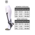 thumbnail image 2 of Luxtrada 3 Pairs Medical&Althetic Compression Socks 20-30 mmHg Nursing Performance Socks for Men Women - made for Best Running, Athletic Sports, Travel, 2 of 7