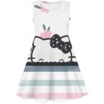 thumbnail image 1 of Nouvelle Robe d'Été pour Enfants 3-12 Ans Hello Kitty Sans Manches Filles Imprimé Dessin Animé Chemises de Nuit Robes de Fête Pyjamas, 1 of 1