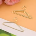 thumbnail image 4 of 8pcs Hanger-Shaped Metal Paper Clips - Perfect for Office, School, and Wedding Decorations!, 4 of 4