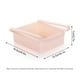 thumbnail image 4 of Caja de almacenamiento extraíble para refrigerador, cajón de almacenamiento de vidrio, caja de almacenamiento de escritorio, adecuada para refrigeradores y mesas de vidrio, cajas de almacenamiento, 4 of 4
