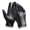 thumbnail image 1 of Kyncilor Guantes deportivos de invierno al aire libre Guantes de cuero con pantalla táctil Guantes d kyncilor Cubierta de dedos, 1 of 7