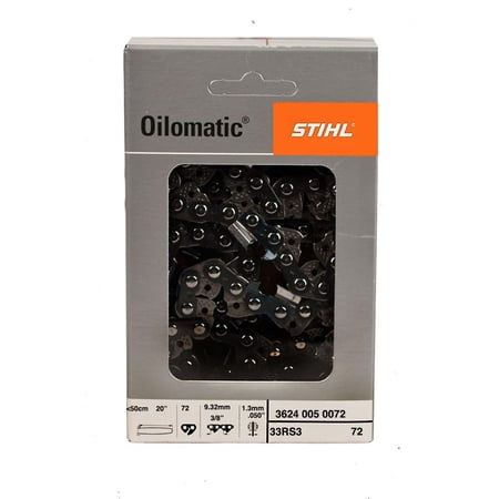UPC 795711297190 product image for STIHL Oilomatic 33RS3  72  Chainsaw Chain -1 Pack + Free Shipping! | upcitemdb.com