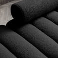 thumbnail image 3 of Modern Window Sofa Bench | Adjustable Back, Upholstered in Fuzzy Sherpa, 3 of 4