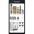 thumbnail image 3 of yeacher All-in-One Men's Grooming Kit: 3-in-1 Electric Hair Clipper, Beard Trimmer, and Nose Hair Trimmer with Precision Blades for Professional Styling, 3 of 6