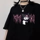 thumbnail image 3 of Camiseta Harajuku Hello Kitty Anime Streetwear y2k Feminina Vintagepangjing, 3 of 4