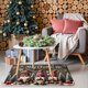 thumbnail image 5 of Uuiauoio Christmas Themed Floor Mat with Non-Slip Backing, Absorbent Bathroom and Kitchen Rug for Holiday Decor, Mat for Doorway and Living Room, 5 of 6
