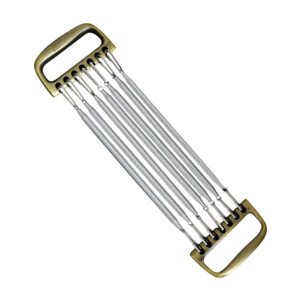 Extrator de cofres de primavera con 7 Metal Spring Elástico Pull Bar Bar Barra de resistencia extractor para entrenamiento de resistencia al