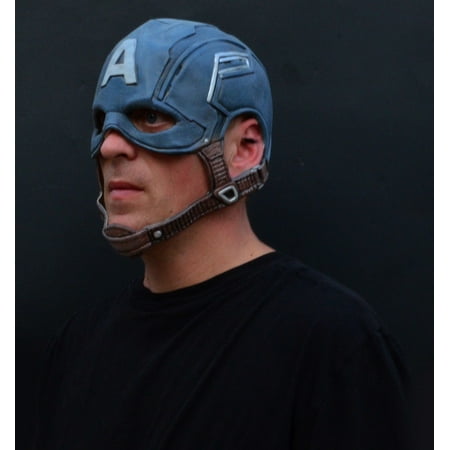 2017 Captain America Halloween Costume Adult Mask Latex Capt. America