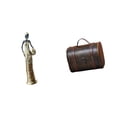 thumbnail image 1 of Figura de escritorio,Figuritas africanas,artesanías,artículos de escritorio coleccionables,Estatua de dama tribal,pieza de arte para decoración del hogar,Estuche organizador de, 1 of 8