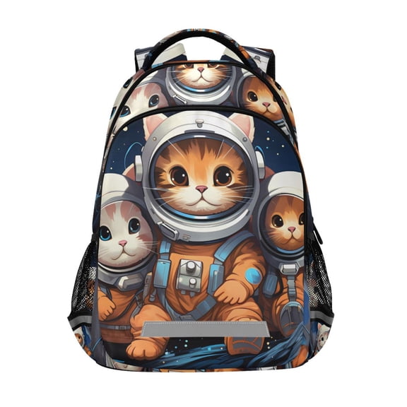 ALAZA Cute Cats Backpack Elementary School Bag Bookbag Travel Rucksack