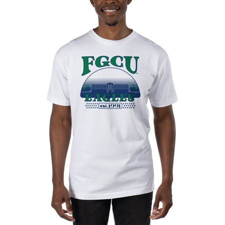 Men s Uscape Apparel White Florida Gulf Coast Eagles T-Shirt