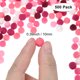 thumbnail image 3 of Uxcell Paquete de 500 Pompones para Manualidades, 0.39" (10mm) Serie Rojo Rosa Suave y Esponjoso Pompones Multicolor, 3 of 7