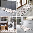thumbnail image 2 of White Cow Head Pattern Kitchen Rug Mat,Kitchen Runner Rugs Non Skid Washable,Decorative Kitchen Floor Mats for Kitchen,Sink,Laundry,17"X47", 2 of 5