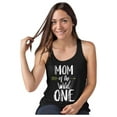 thumbnail image 4 of Wild One Kid Dad Shirts Mom Tank Top Matching Family Birthday Shirts Outfits Set Men Black Medium / Women Black Small / Kid Black 12M, 4 of 7