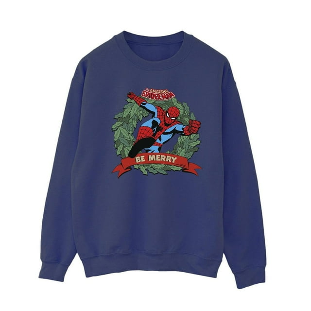 The Amazing Spider-Man Chandail Molletonné « Be Merry » pour Femmes