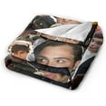 thumbnail image 5 of Chuck Bass Fleece Blanket for Couch - Throw Blanket Lightweight Ed Westwick Merch Super Soft Cozy Luxury Bed Blanket Microfiber and Throws for Sofa, 5 of 7