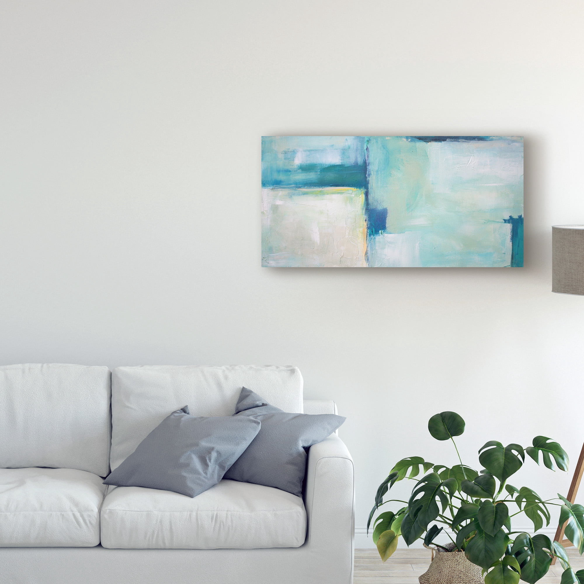 Trademark Fine Art 'Macro Blue' Canvas Art by Julia Contacessi