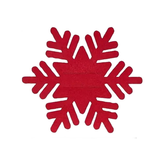 Porte-couverts de Noël Rouges en Feutre, Sac à Ustensiles, Ensemble Couteau et Fourchette, Rangement pour Fête des Fêtes, Mise de Table, Déco Cadeau, Sapin de Noël, Salle à Manger, Accessoires de Cuisine, 0,02 Lb