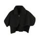 thumbnail image 2 of Chal de invierno para mujer, chal con hombros, capa, ponchos suaves, bufanda de lana, almohadilla protectora para el cuello para dormitorio de inviern negro, 2 of 8