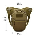 thumbnail image 4 of Bangcool Leg Bag Adjustable Multifunctional Leg Pack Waist Bag Drop Bag for Outdoor, 4 of 10