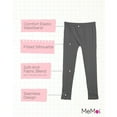thumbnail image 3 of MeMoi  Front Seam Cotton Blend Leggings - Girls - Female, 12-14, Gray, 3 of 8