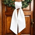 thumbnail image 4 of Easter Wreath Sash for Front Door - 54in Heavy Canvas Ribbon with Cute Trim, 4 of 8