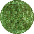 thumbnail image 1 of Ahgly Company Indoor Round Persian Green Traditional Area Rugs, 3' Round, 1 of 1