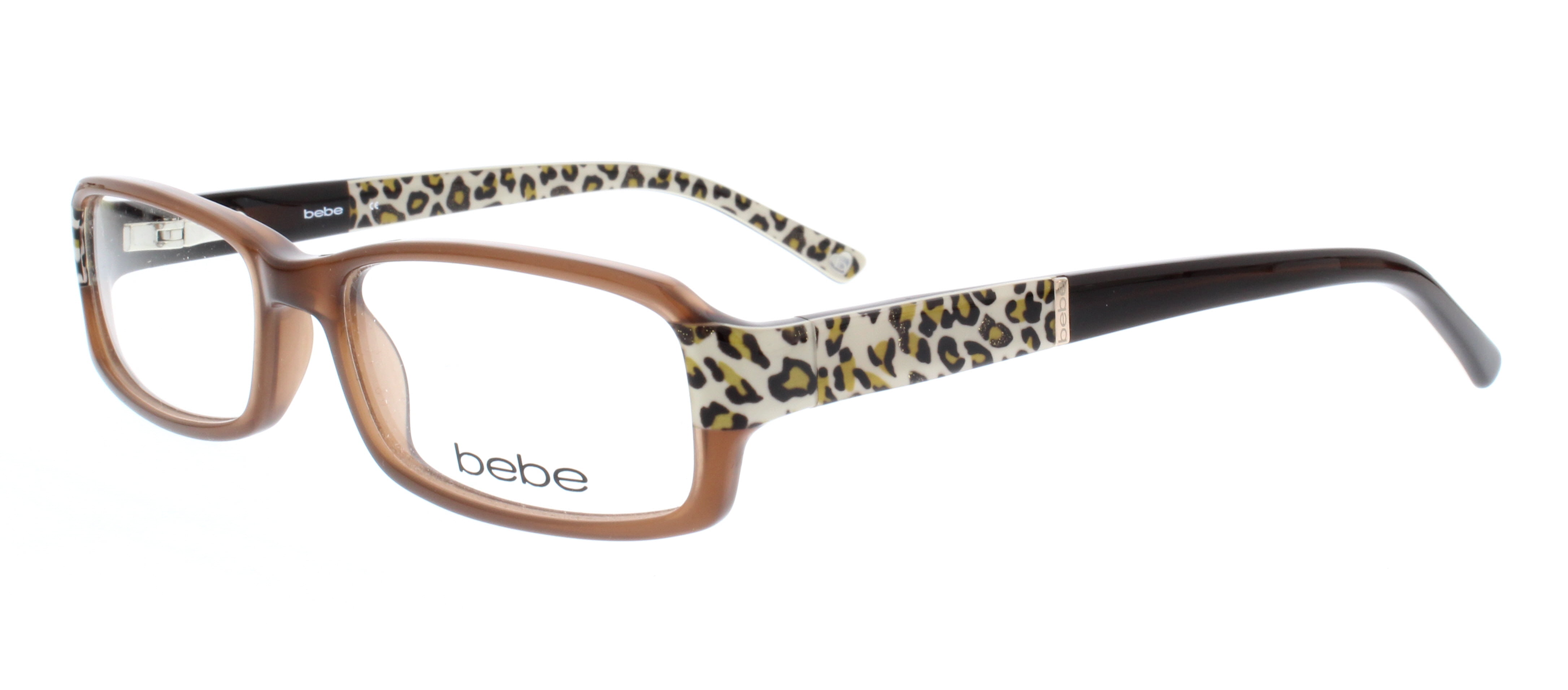Bebe Eyeglasses BB 5003 PANTHER 004/SMOKED TOPAZ ACCOMPLISHED 