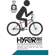 Hyper Bicycles 26 Jet Fuel BMX Bike, Adult Ages 14+, Jet Fuel