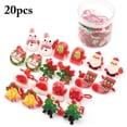 thumbnail image 1 of 10 Pairs Christmas Hair Rope Cute Assorted Hair Tie Ponytail Holder for Girls, 1 of 7