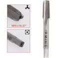 thumbnail image 4 of HUGFEGWE Machine Tap 3/16-27 NPTF Straight Pipe Thread Flutes High Speed Steel 1pcs CJB91-23682, 4 of 4
