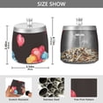thumbnail image 3 of Hearts Or Balloon Ashtray with Lid Smell Proof Cigarette Ashtray Stainless Steel Smokeless Ash Holder for Indoor Outdoor, 3 of 7