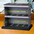 thumbnail image 2 of Acrylic Garage Show Case 1:64 Scale Tabletop Decors Hobby Diorama Display Cement Wall Double Layer, 2 of 9