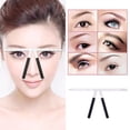 thumbnail image 2 of Visland Stainless Steel Eyebrow Positioning Ruler Eyebrow Golden Ratio Caliper 3-Point Positioning Ruler Microblading Brow Guide Measuring Tool, 2 of 7