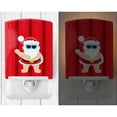 thumbnail image 2 of Caroline's Treasures BB9070CNL Beach Santa Claus #3 Ceramic Night Light, 6x4x3", multicolor, 2 of 2