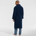 thumbnail image 6 of Lands' End Men's Full-Length Turkish Cotton Terry Bathrobe – 55" Length | Plush, Absorbent, 2 Pockets, Spa Comfort, 6 of 6
