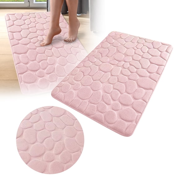 Tapis Luxueux en Polyester Doux Antidérapant Facile à Nettoyer Tapis Décoratif Chaud pour Salon Chambre Entrée Maison Zones à Fort Passage