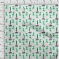 thumbnail image 4 of oneOone Cotton Poplin Twill Green Fabric Beach Fabric For Sewing Printed Craft Fabric By The Yard 56 Inch Wide, 4 of 4