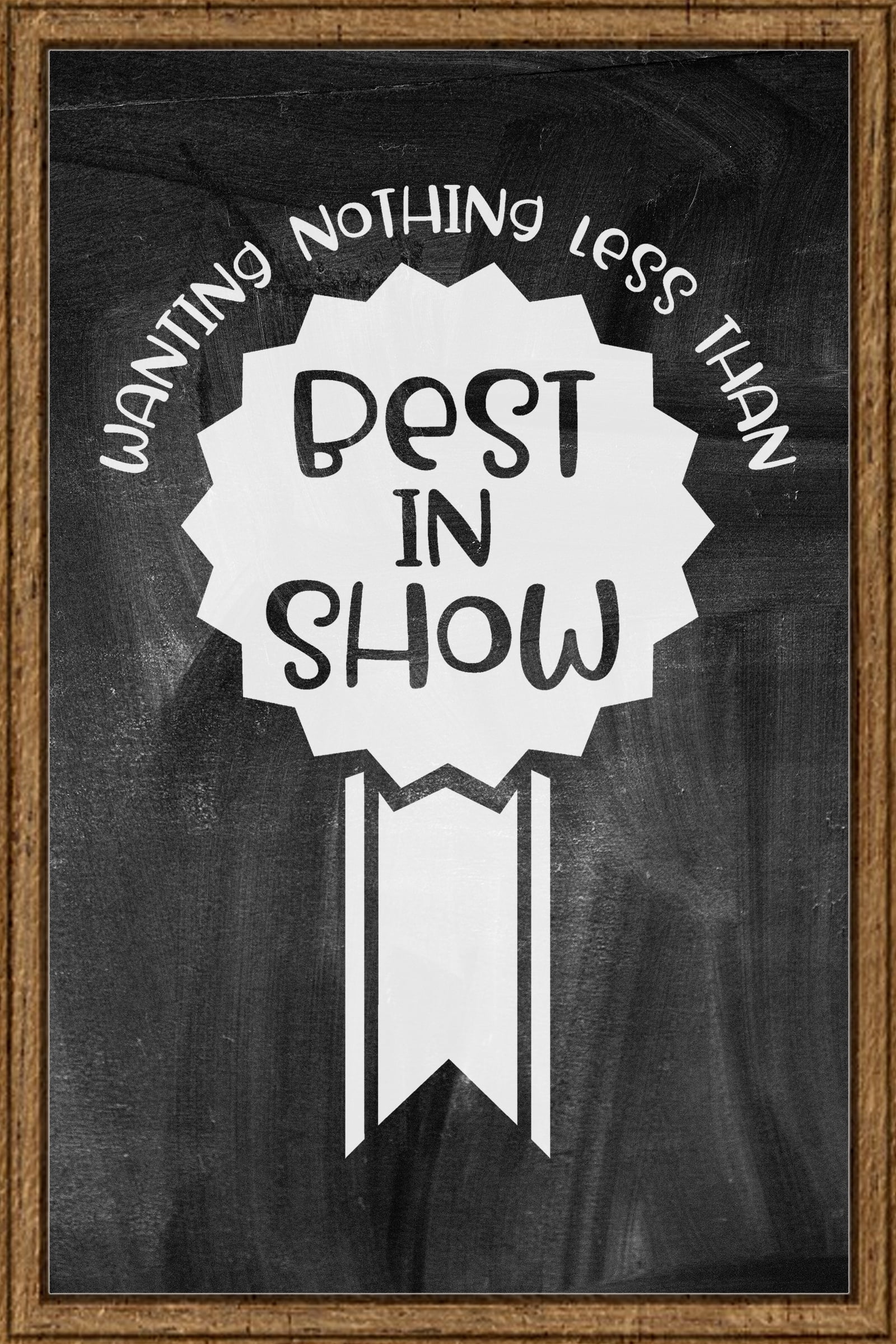 Wanting nothing less than best in show ribbon silhouette animals Tin ...