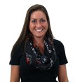 thumbnail image 1 of Littlearth womens Sheer Infinity Scarf Team Color 70 x 25 US, 1 of 2