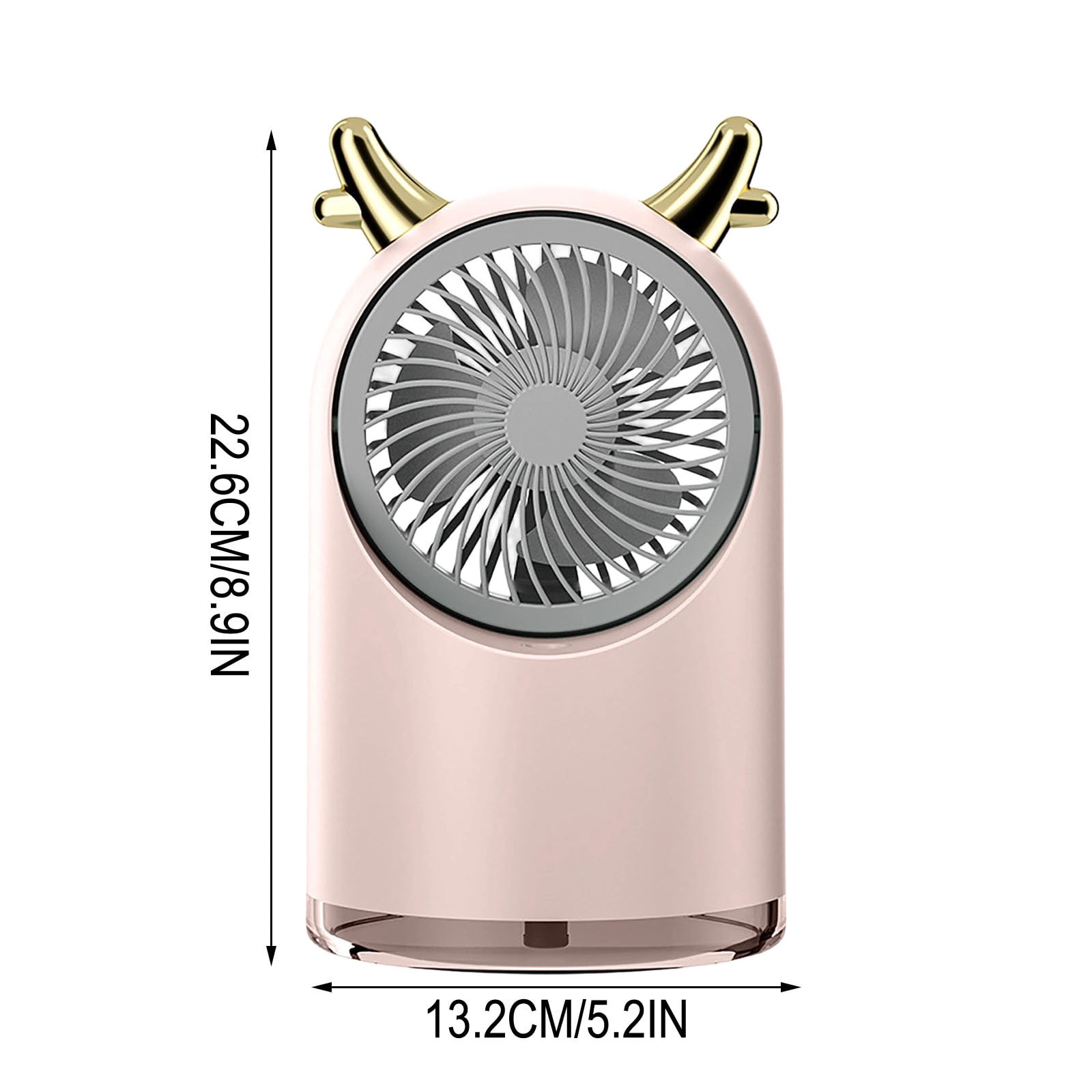 Kugisaki Rechargeable USB Desk Fan Quiet Table Fan Cooling Fan for Bedroom Kitchen Camping Office Living Room