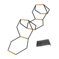 thumbnail image 2 of DYNWAVECA Agility Ladder Speed Training Ladder Rugby Outdoor Sports Instant Set up Speed Training Equipment Speed Ladder Workout Ladder 6 Grids, 2 of 10