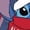 HEATHER NAVY, variant on Lilo & Stitch - Merry Stitchmas - Youth Girls Fitted Short Sleeve T-Shirt