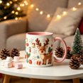 thumbnail image 5 of Talqzovs Christmas Mugs , Coffee Tea and Cocoa Cup with Handle Ceramic Mugs Holiday Xmas Decor Mug Christmas Gift for Family, 5 of 7