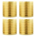 thumbnail image 1 of 4 piezas de patas elevadoras para muebles redondas de metal antideslizantes, resistentes y ajustables, soporte para escritorios, camas, tocadores, Oro, 1 of 8