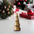 thumbnail image 4 of Farmhouse Rustic Wooden Christmas Trees Tabletop Decorations Simple Wood Christmas Decor Xmas Table Centerpiece Figurines for Home Office Farmhouse Holiday Table Decor, 4 of 8