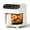 White, variant on KNDKO 8-in-1 High Glass Air Fryer, Roast, Reheat, Dehydrate & Fries, PFAS-Free Non-Stick & Coating-Free, 4.5QT Compact Design, 400°F Max Temp with View Window & Dishwasher Safe Parts
