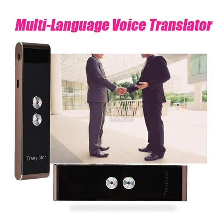 TOPINCN Portable Smart Two-Way Real Time Multi-Language Voice Translator for Learning Travel Meeting , Chinese-English Voice (Best Translator App For Chinese)