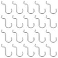 thumbnail image 1 of OFFIGAM 30pcs Pegboard Hooks Antislip Coating Black for Homeowners Garage Use, 1 of 8